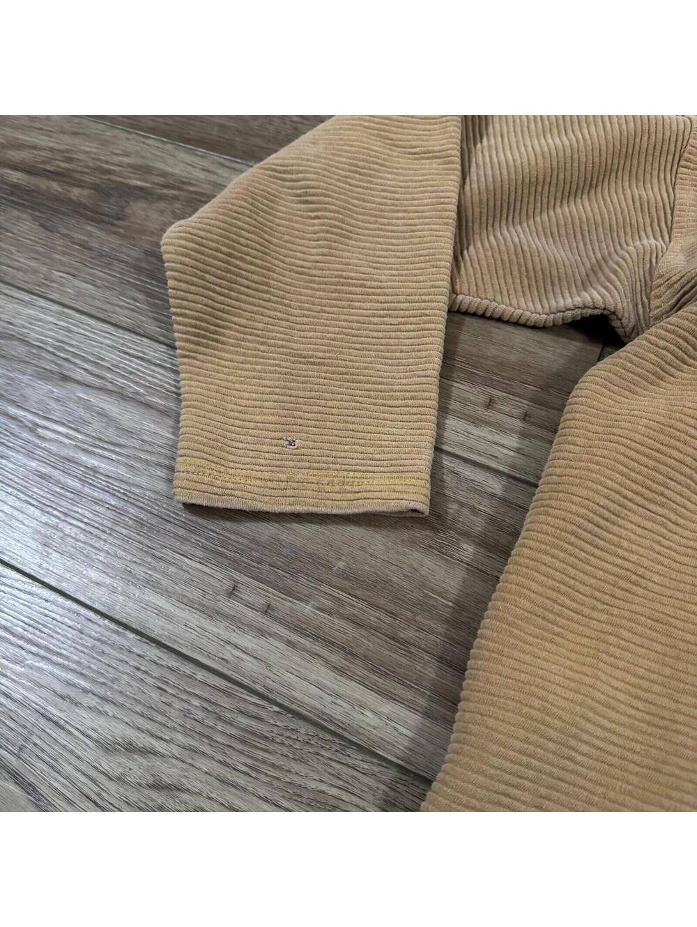 Vintage 90s Nike Cross Training Gym Corduroy Sweater V-Neck - Picture 3 of 11